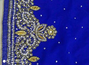 Party Wear Saree, New, Not Used