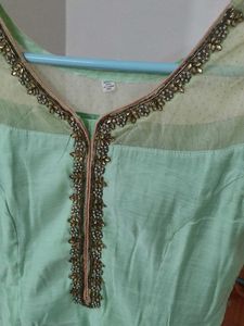 Elegant Kurta Set with palazzo and dupatta