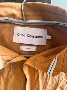 Calvin Klein Jeans Orange Shirt