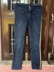 Stylish Side Stripe Jeans