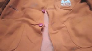 Orange Casual Jacket