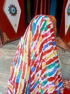 Leheriya Saree