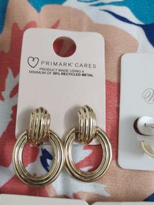 Gold Trendy Earrings