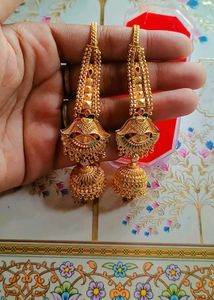 Gold Plated Premium Quality Jhumkas