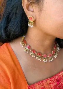 Lotus Jewelry Set
