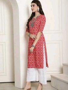 Women's Digital Printed A-line Kurti