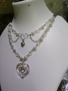 ethereal heart necklace 🦪🧚🏻‍♀️