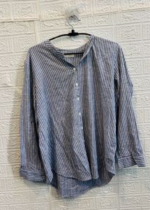 🇮🇹 Italy Imported Striped Button-Down Shirt