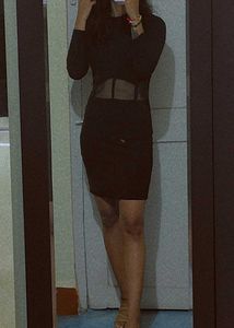 Black Bodycon Onepiece
