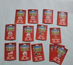 CRICKET ATTAX CARDS 2012