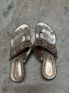 Elegant Gold Flats