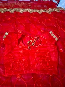 Red Saree