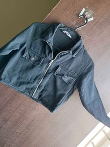solid casual jacket