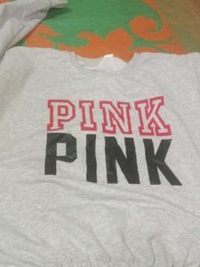 Pink Graphic Sweatshirt