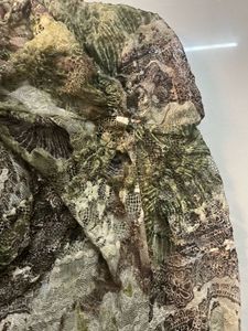 fairy core green mesh top