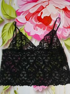 (1102)Black Lace Bralette