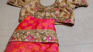Embroidered Saree Blouse
