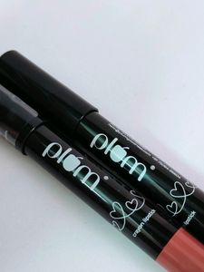 Pack Of 2 Plum Crayon Lip Stick Combo Offer