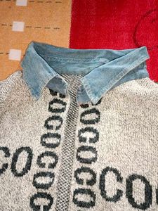 Coco Print Knit Cardigan