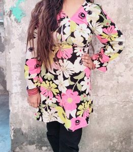 Multi Colour Fancy Dress For Women