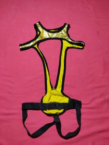 Men One-Piece Bodysuit Size L