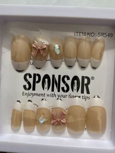 Sponsor SR549 Press On Nails