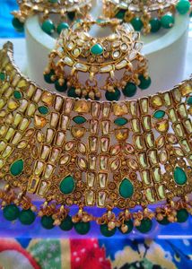 Beautiful Green jewelry Set