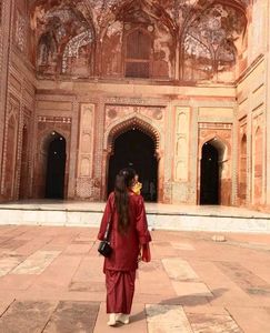 Maroon colour ord set 💗