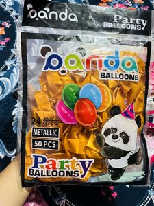 Panda Party Balloons Packets (Decoration Items)