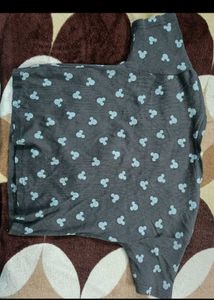 Selling Combo of 2 Micky printed tops