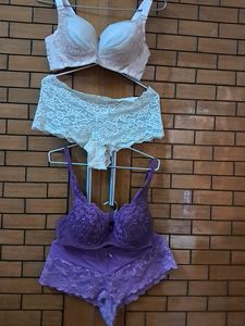 Premium  Quality  Bra N Panty In Imported Fabric