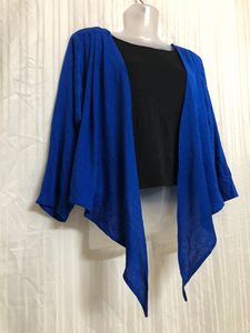 Navy Blue Long Sleeve Top