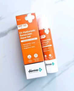 The Derma Co 1% Hyaluronic Sunscreen SPF 50