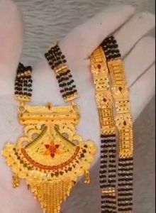 Guaranteed  1gram Gold Mangalsutra