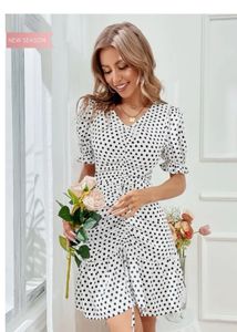 Polka Dot Mini Dress