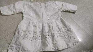 White Embroidered Dress