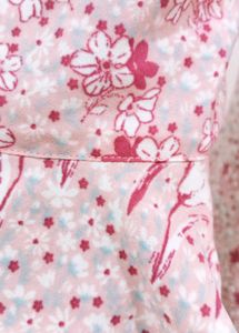 Pink Floral Mini Dress