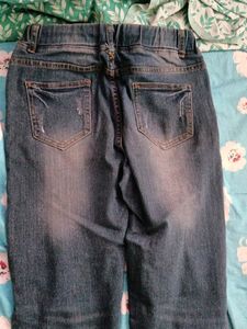 Dark Blue Ripped Jean