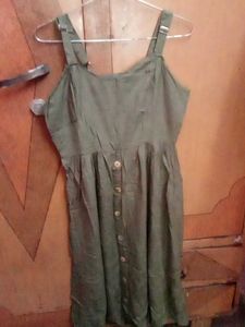 Olive Green Sundress