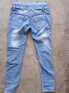 Light Wash Denim Jeans