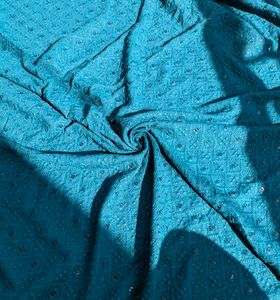 Embroidery Sequin Chikankari Fabric