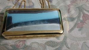 Gold &amp; Mosaic Clutch