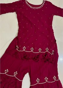 embroidered beautiful dress( 2 piece )