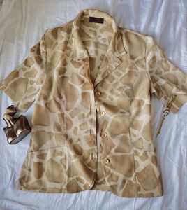 Animal Print Overshirt
