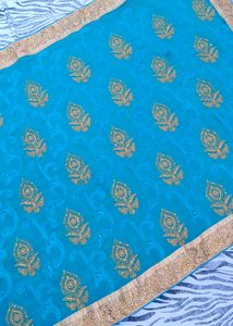beautiful saree embroiding work