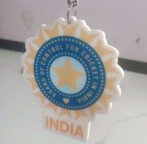 India Cricket Keychain