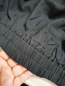 Wide Leg Formal Black Pants