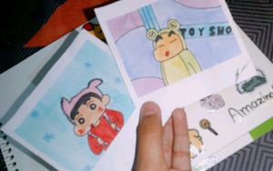 Handmade Cute Stickers With Pamplets