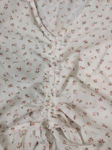 Floral Print Crop Top