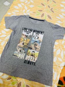 Gray Graphic Tee